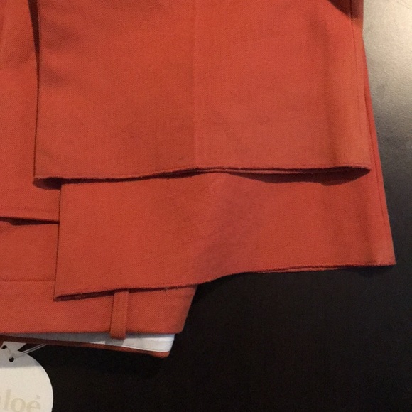COPY - NWT Chloé Orange Cotton Flared Bottom Trou… - Picture 14 of 16